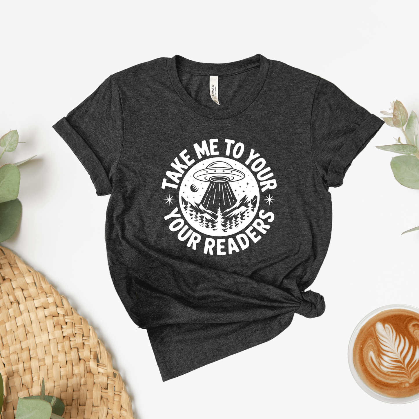 Take Me To Your Readers Tee