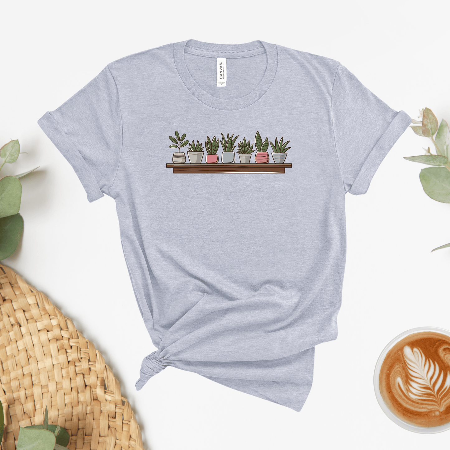 Row of Plants Tee