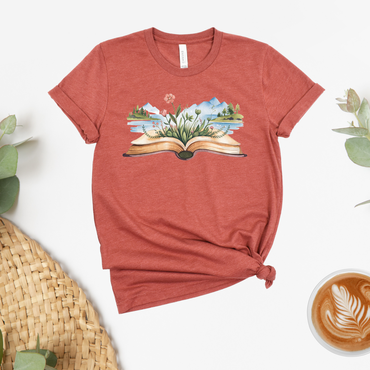 Blooming Book Tee