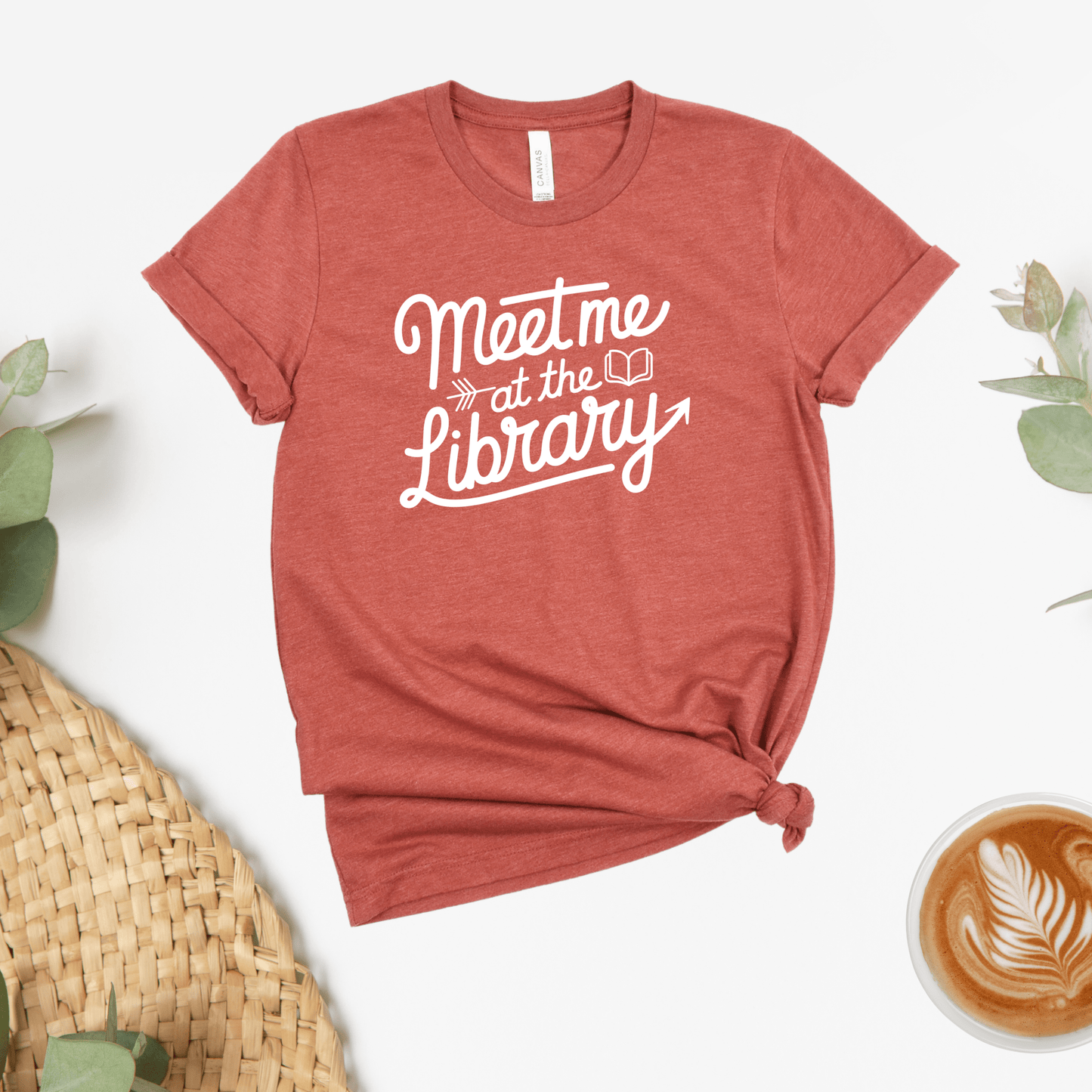 Meet Me At The Library Tee