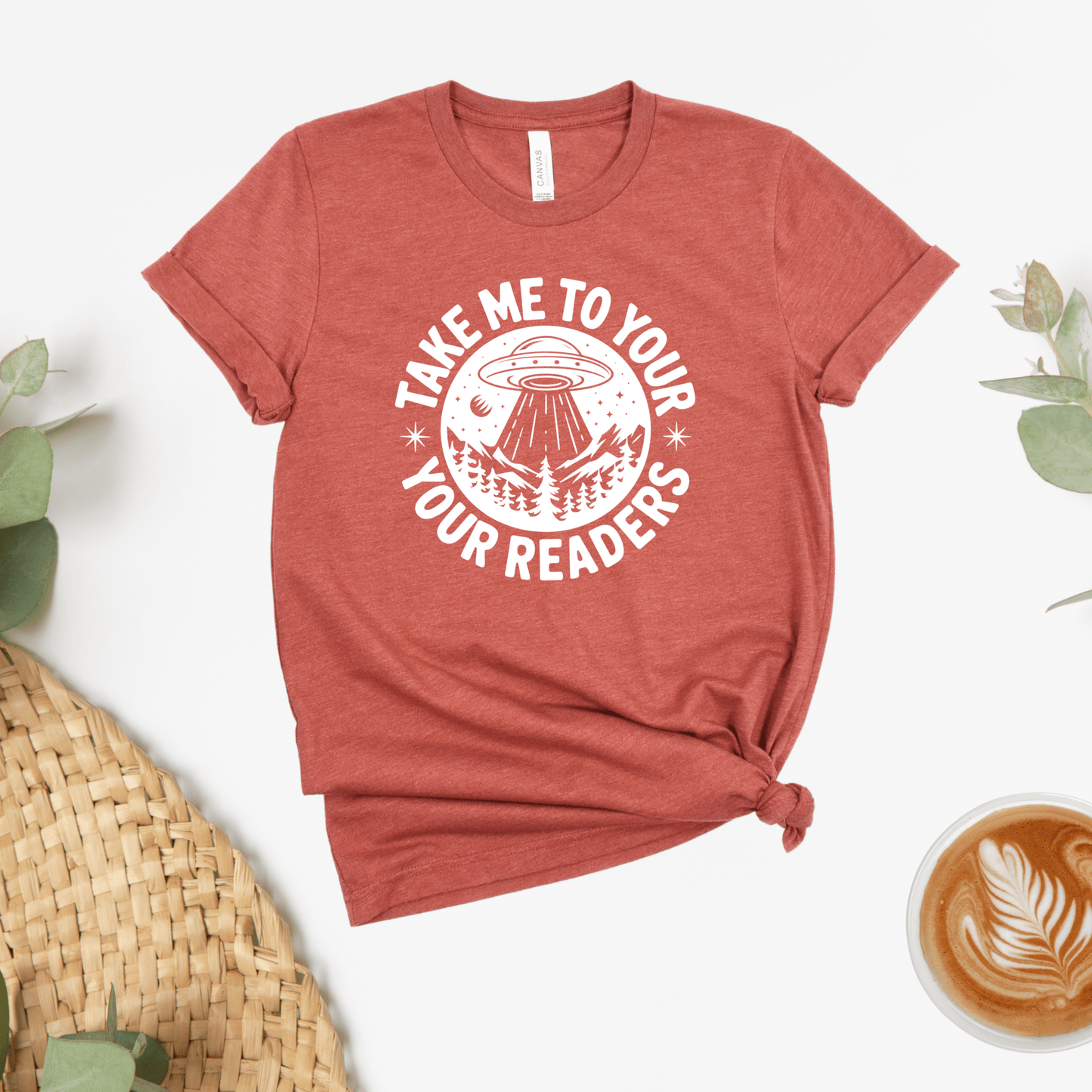 Take Me To Your Readers Tee