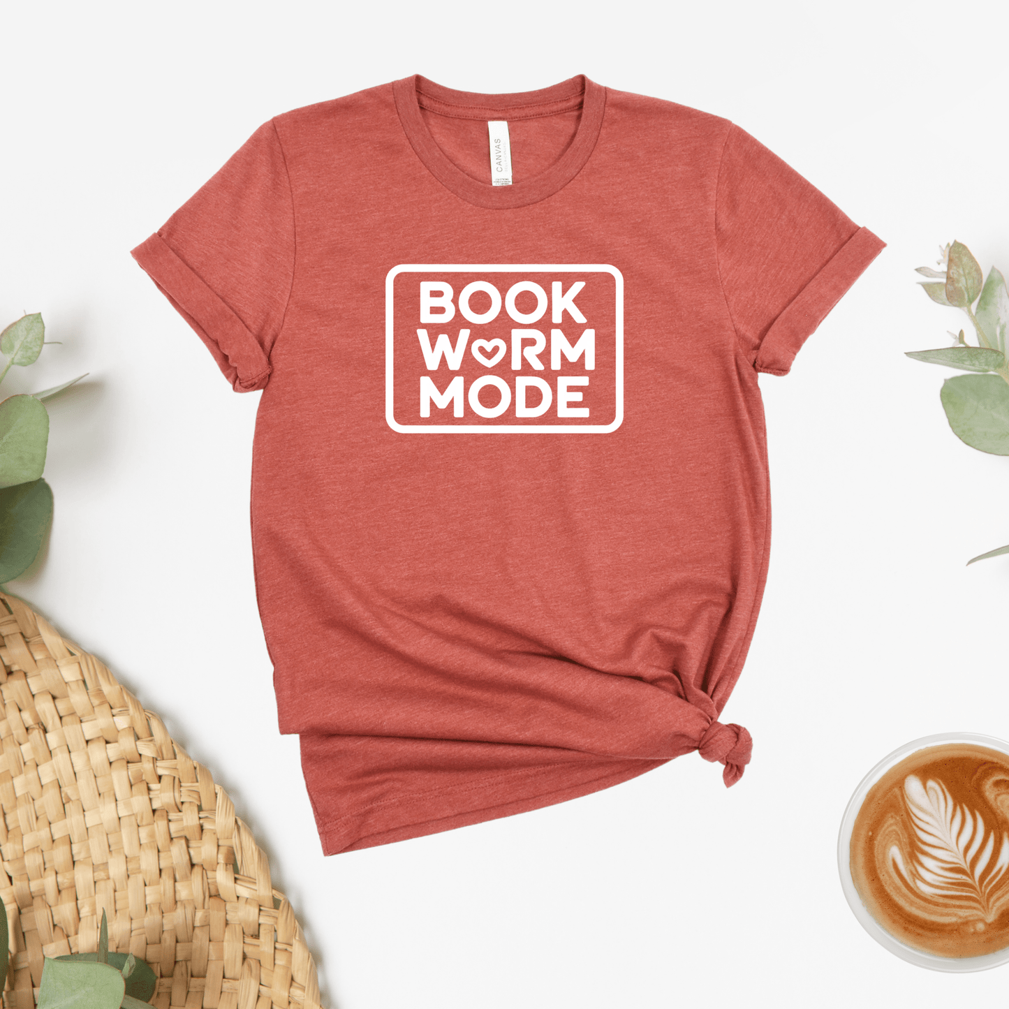 Book Worm Mode Tee