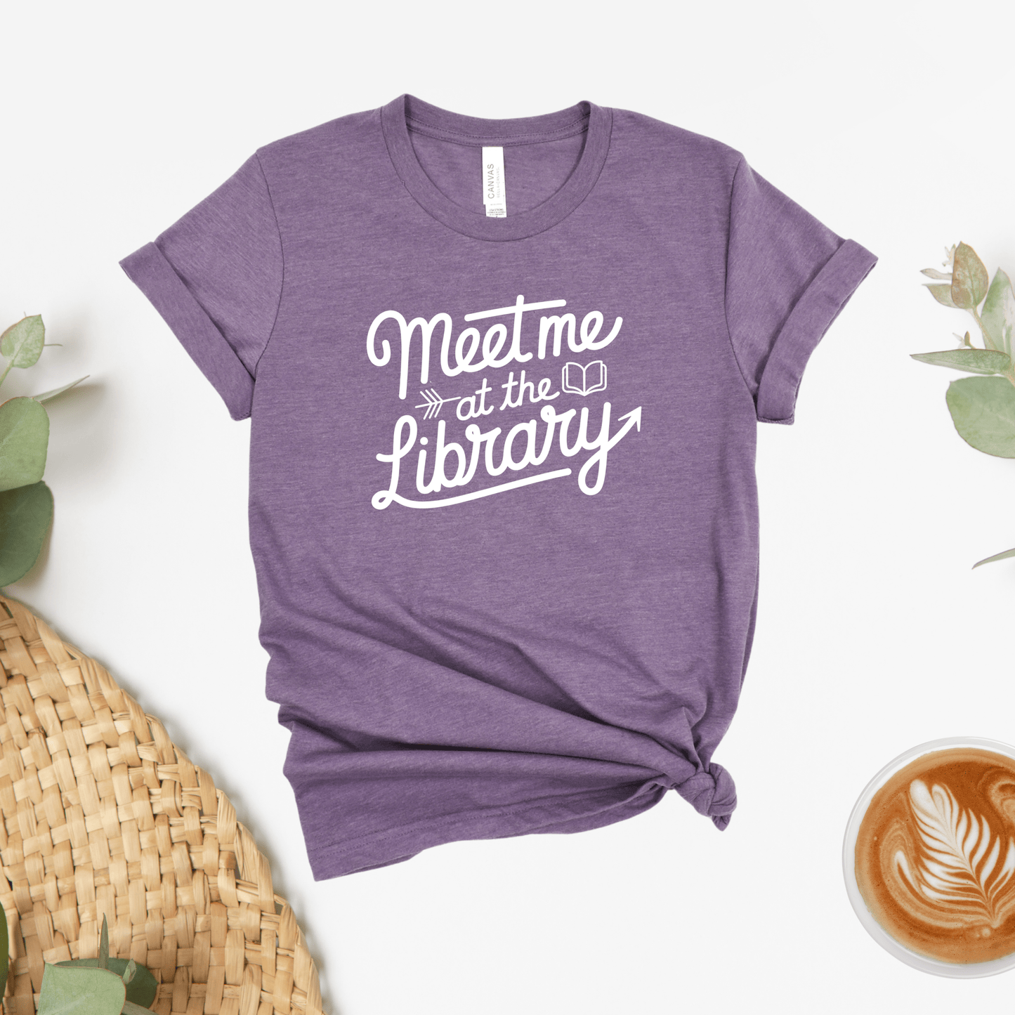 Meet Me At The Library Tee