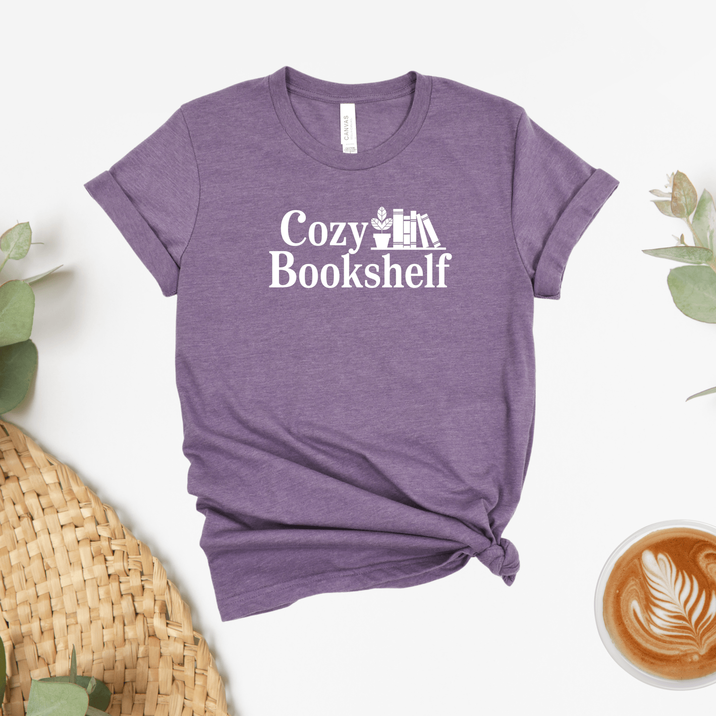 Cozy Bookshelf Tee