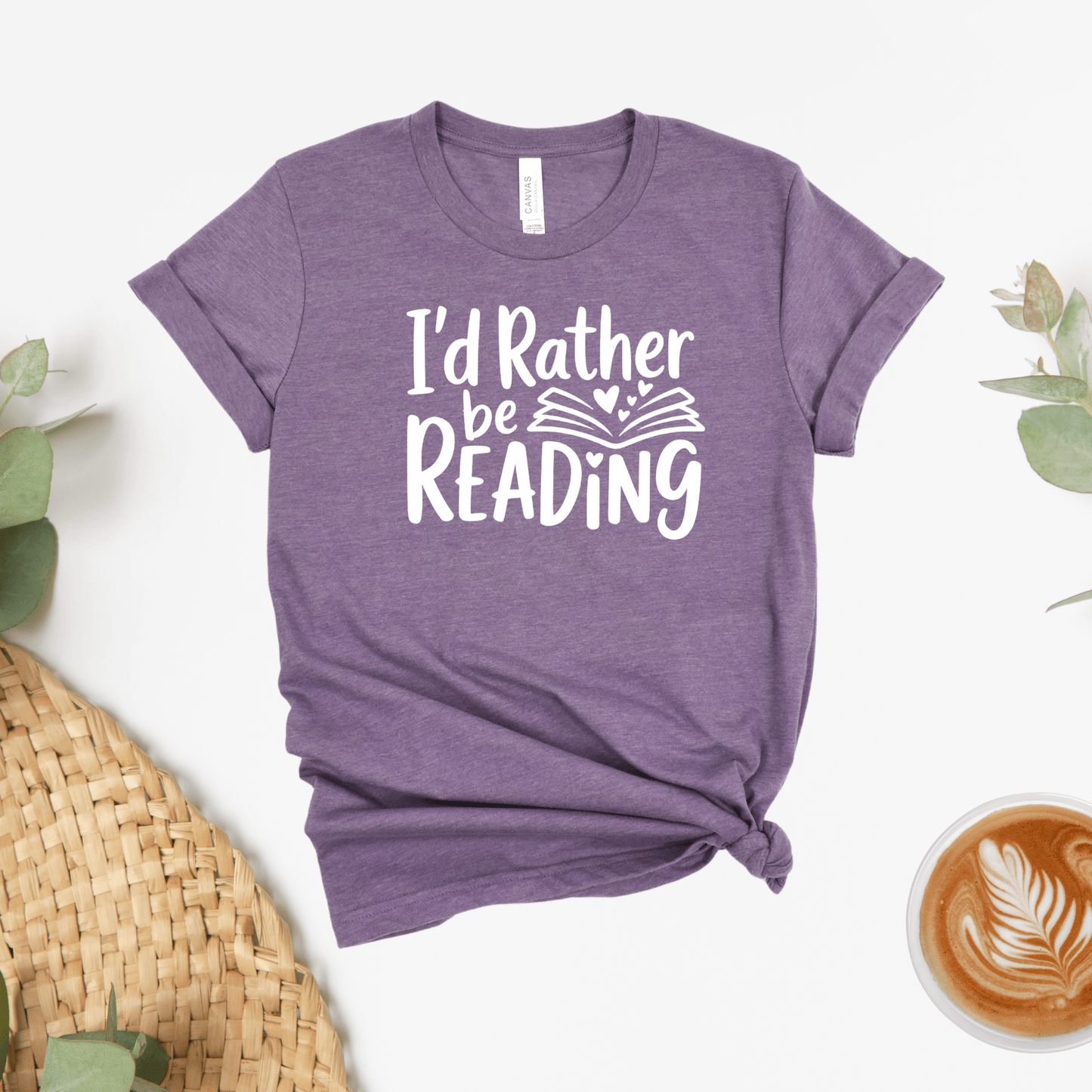 I'd Rather Be Reading Tee