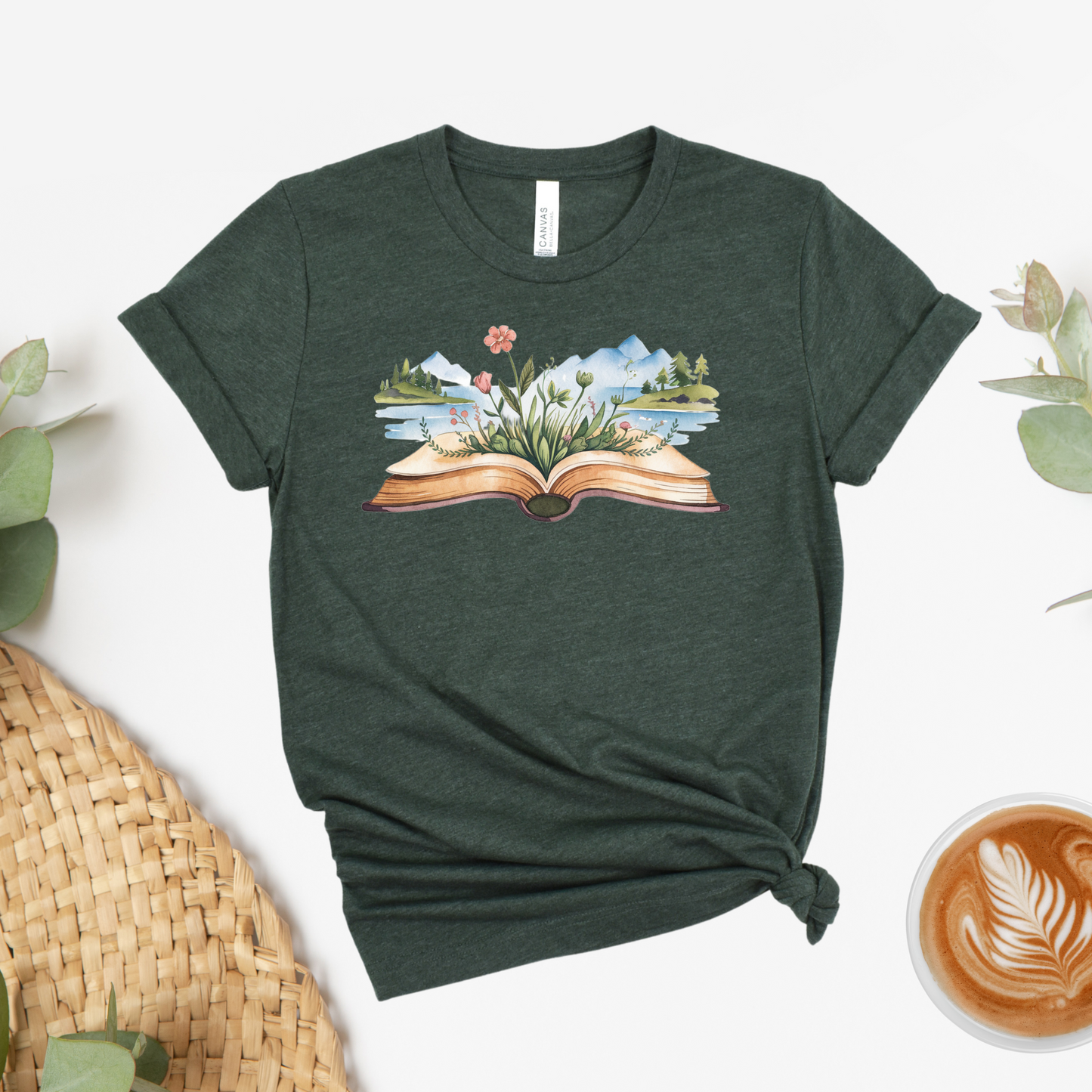 Blooming Book Tee