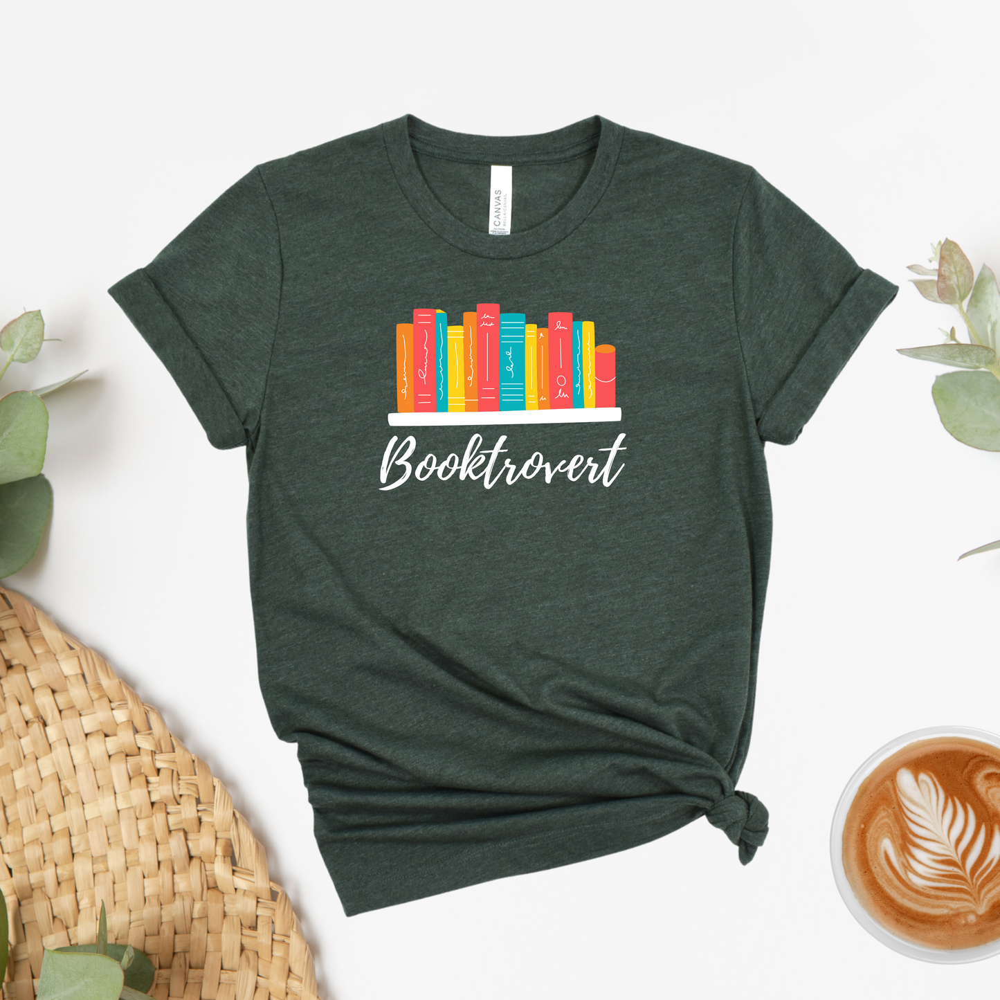 Booktrovert Tee