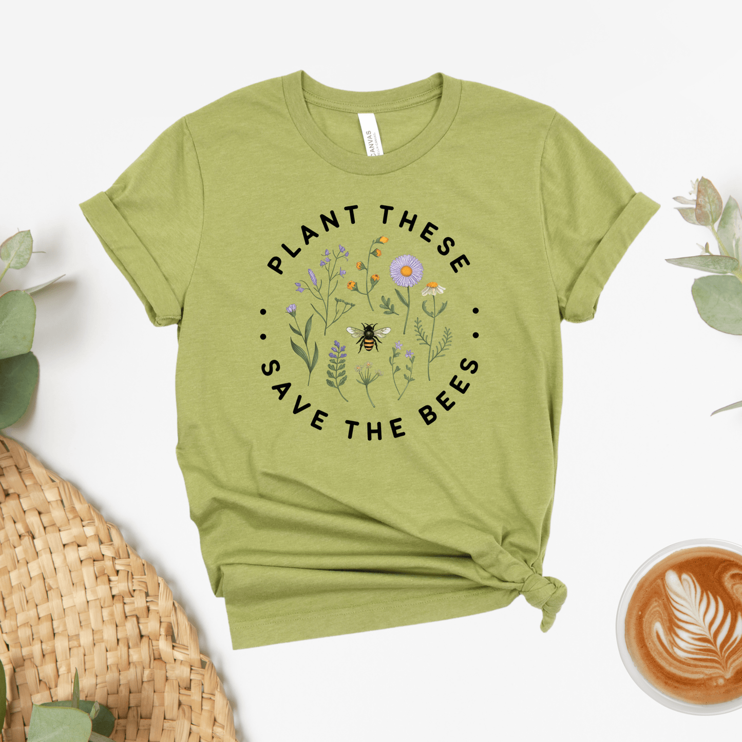 Plant These, Save The Bees Tee