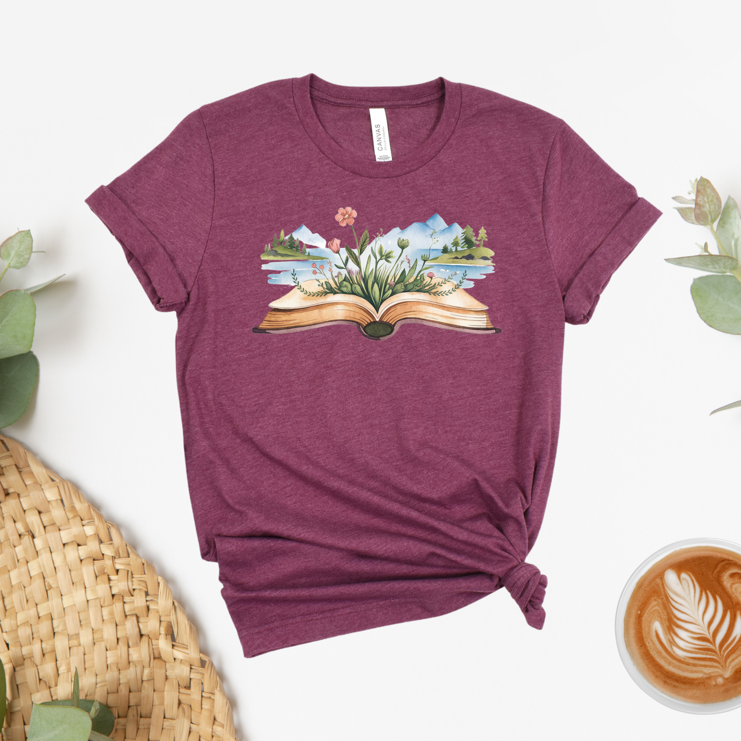 Blooming Book Tee