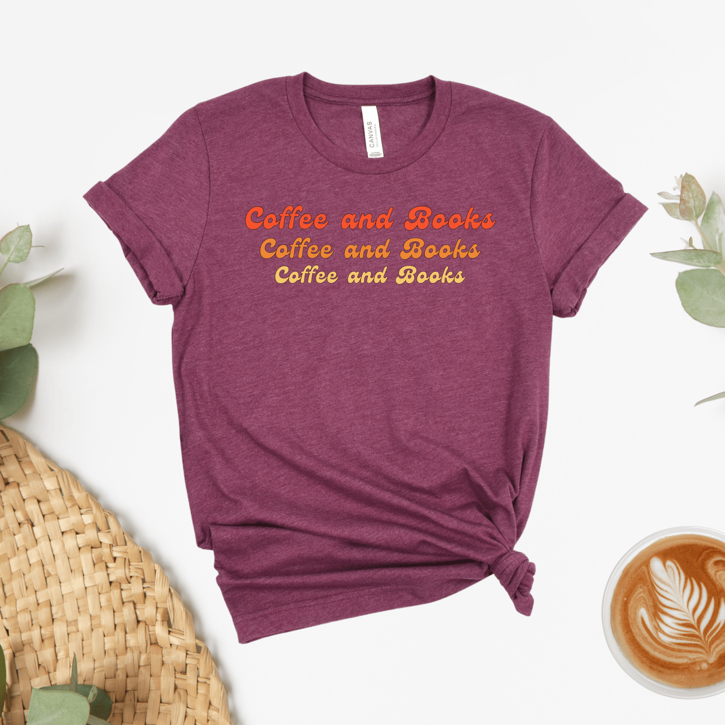 Coffee and Books Tee