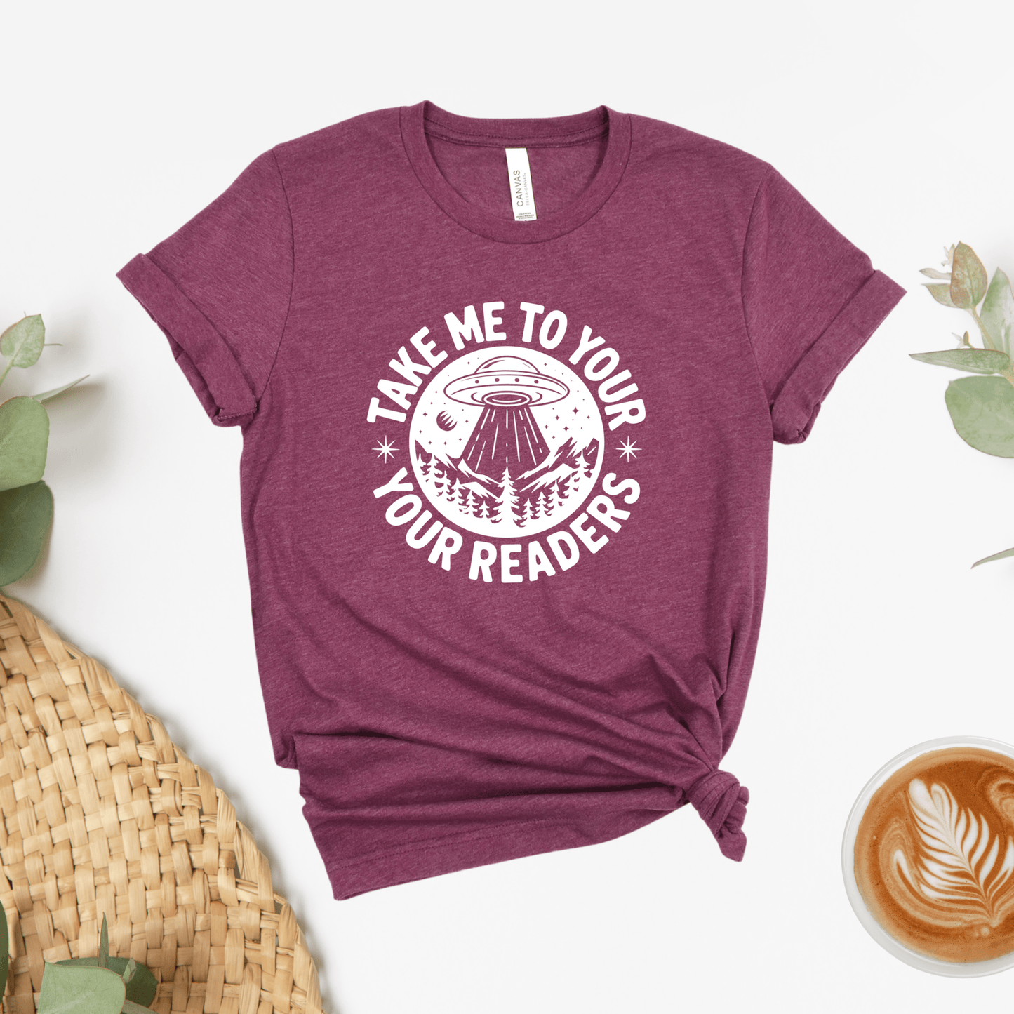 Take Me To Your Readers Tee