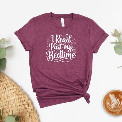 I Read Past My Bedtime Tee