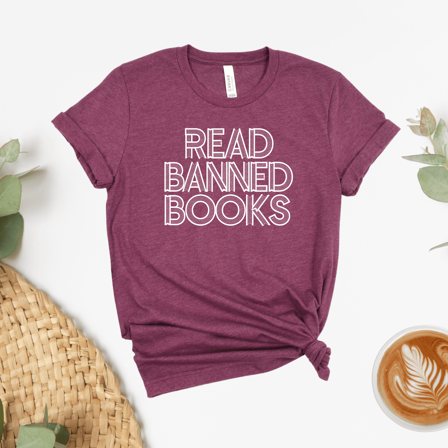 Read Banned Books Retro Tee