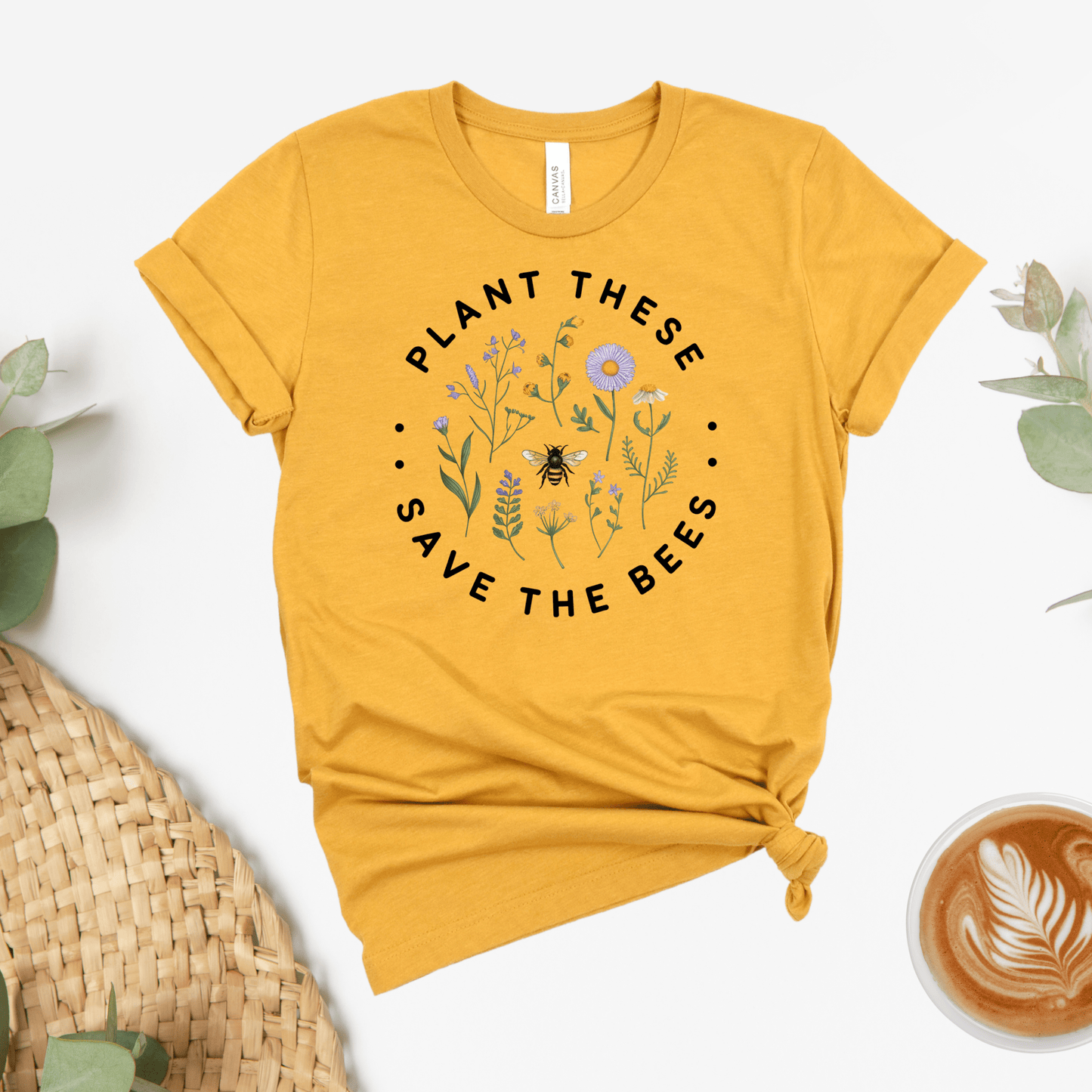 Plant These, Save The Bees Tee