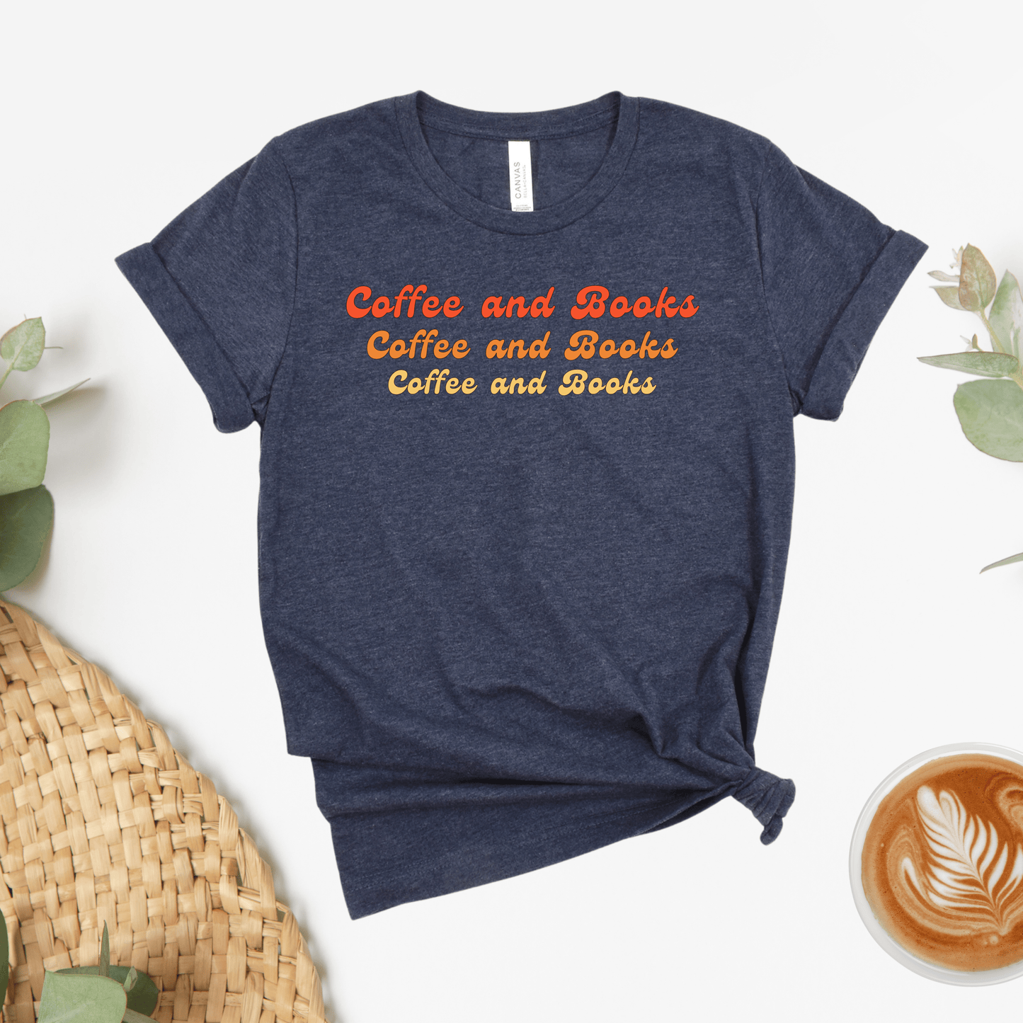 Coffee and Books Tee