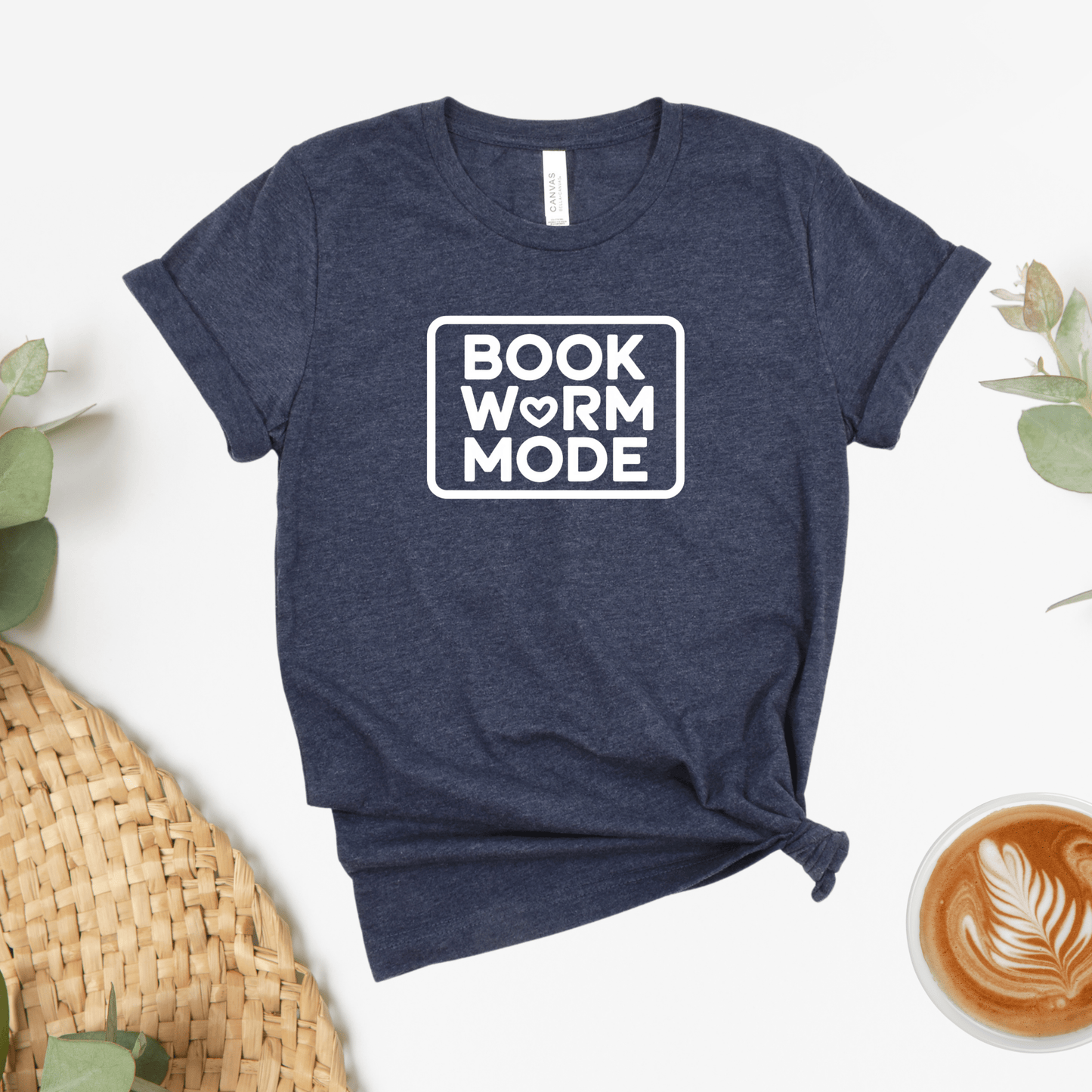 Book Worm Mode Tee