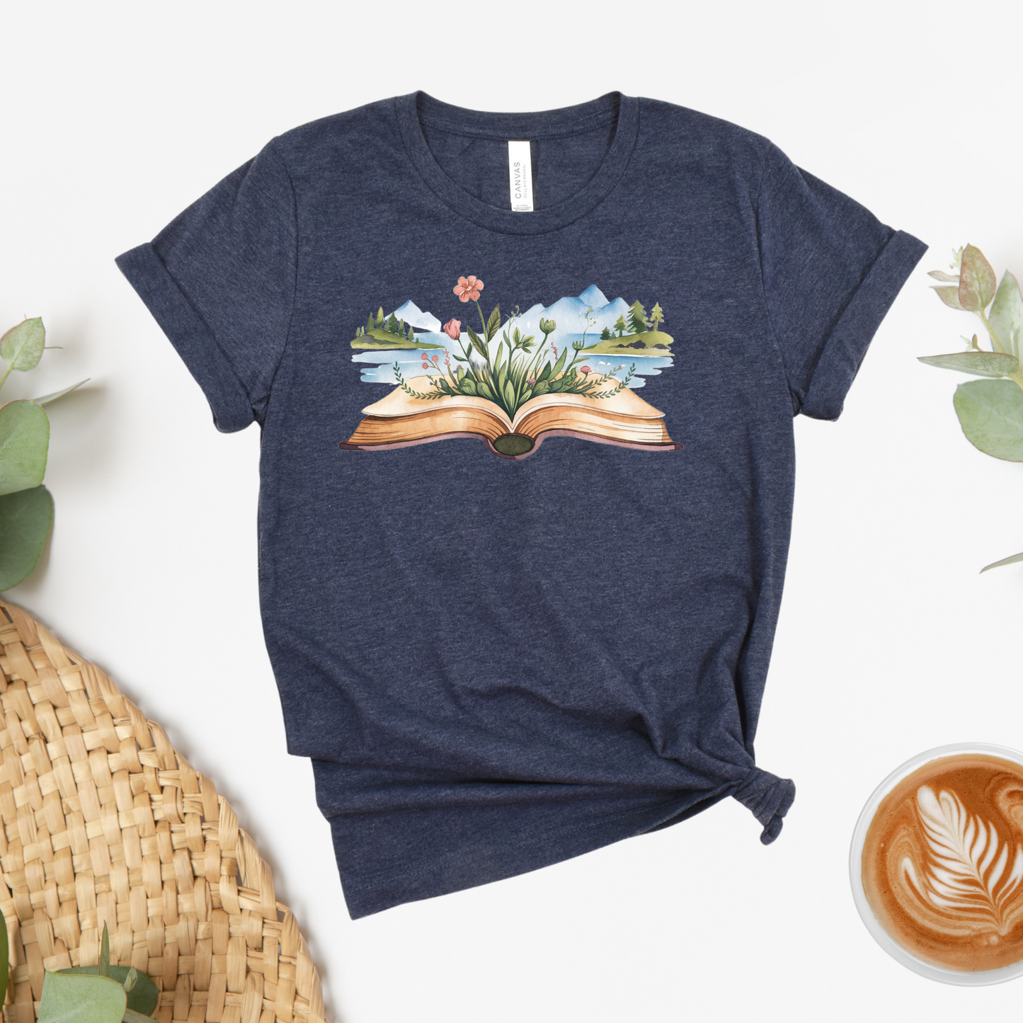 Blooming Book Tee