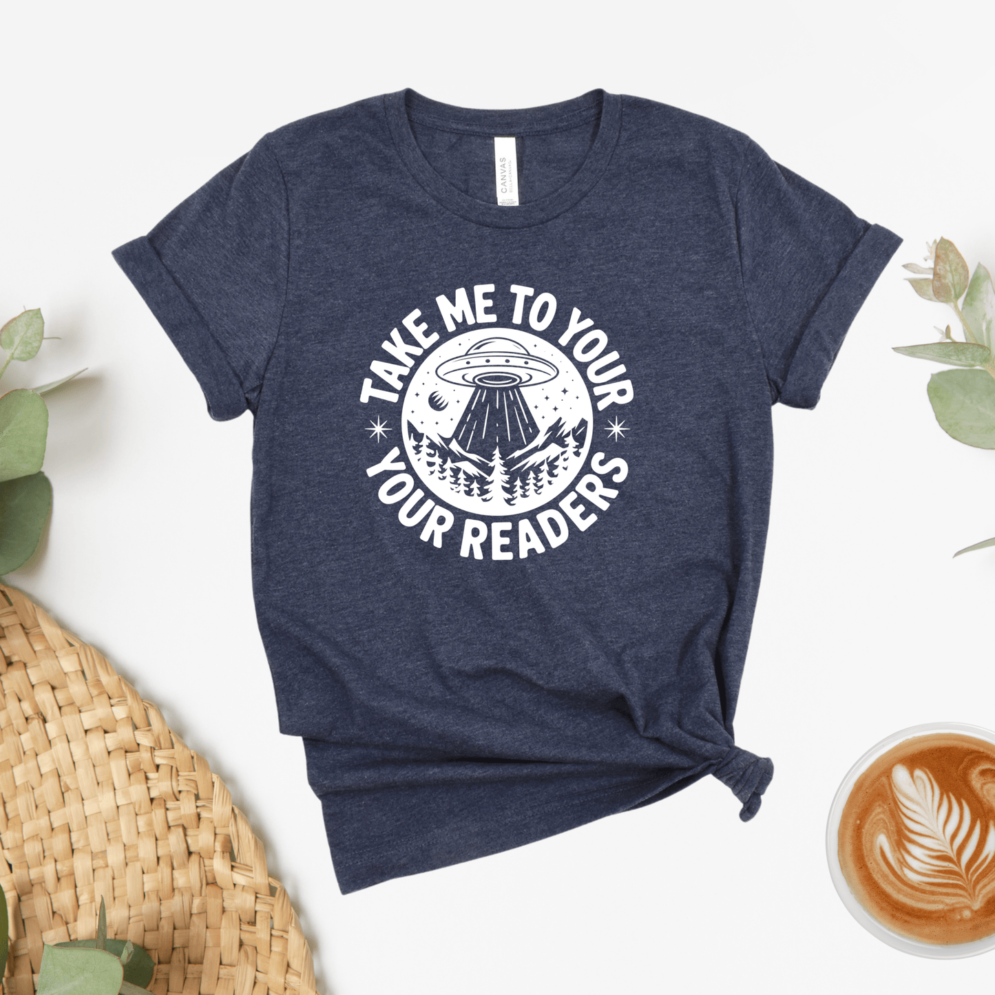 Take Me To Your Readers Tee